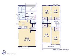 所沢市中新井3丁目　新築一戸建て　全2棟