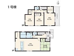 所沢市北中3丁目　10期　新築一戸建て　全2棟