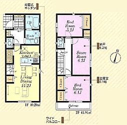 新座市野寺1丁目　新築一戸建て　全5棟