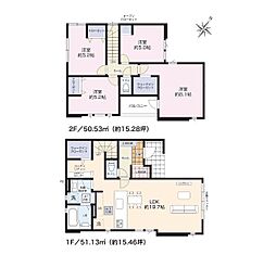 朝霞市膝折町1丁目　新築一戸建て　全2棟