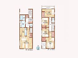 小平市学園東町1丁目　新築一戸建て　全1棟
