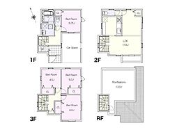 朝霞市膝折町3丁目　新築一戸建て　全1棟
