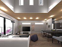 南向き32坪　裏庭テラス計画の土地