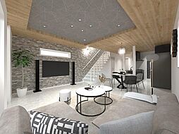 洗練された都市型2階建計画、南向き32坪の土地