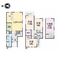 大津市桜野町１丁目の一戸建て