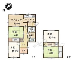 野洲市久野部の一戸建て
