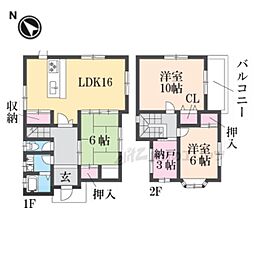 湖南市宝来坂３丁目の一戸建て