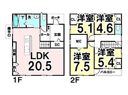 新築戸建　高取北2丁目（No.Ｂ／No.Ｂ）