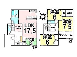 新築戸建　伴東1丁目 No.3