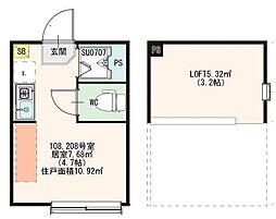 ハーモニーテラス東綾瀬 208