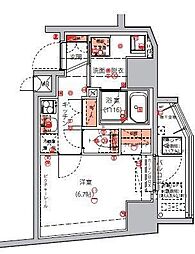 ハーモニーレジデンス東京イーストコア#004 1101