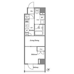 レジデンス門前仲町スクエア 802