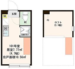 ハーモニーテラス桜上水III 101