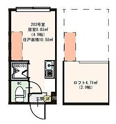 ハーモニーテラス町屋V 203