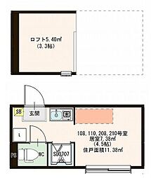 ハーモニーテラス西ヶ原III 208