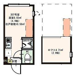 ハーモニーテラス町屋V 207