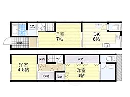東中浜9丁目7-9貸家