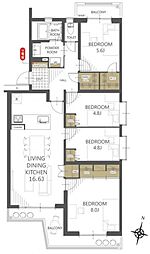 中落合第1住宅　463号棟