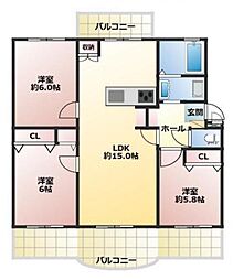 横尾5団地　51号棟