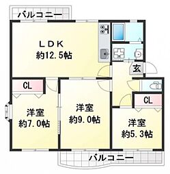 横尾3団地　61号棟