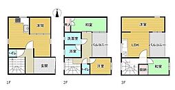 天王寺区空清町戸建て