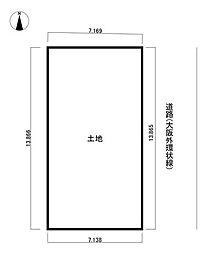 東大阪市布市町土地