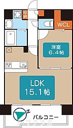 リバーコート砂田橋I 1205