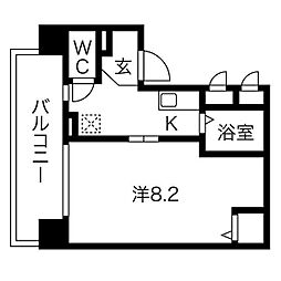 ヒルズ花の木 201号室