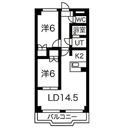 パラディーソ白壁 4B号室