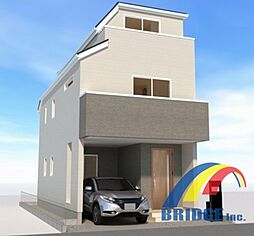 深夜対応可能　椿森・明るい3階建・ガレージ付き・ 2号棟