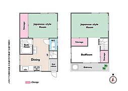 墨田区堤通　中古戸建
