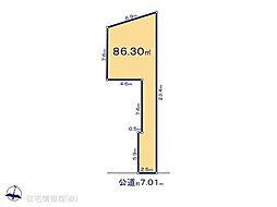 足立区大谷田521　3区画　3区画