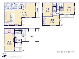 船橋市前原西23期　1号棟
