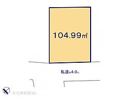 船橋市八木が谷1丁目581番　A区画