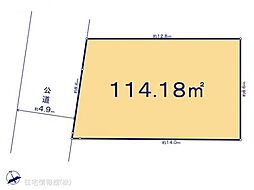 鎌ヶ谷市中央2丁目14番　A区画