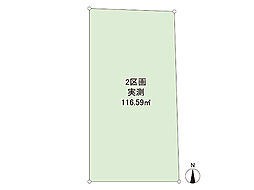 宇都宮市平松4丁目　土地　区画2