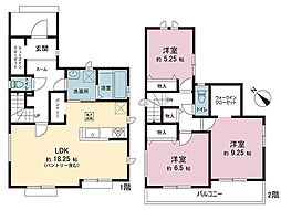 宇都宮市御幸ケ原町 戸建　Plan1