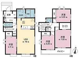 宇都宮市上戸祭町 戸建　1号棟