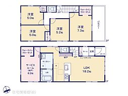 一宮市木曽川町2期　1号棟