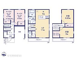 堺市北区金岡町4期　1号棟