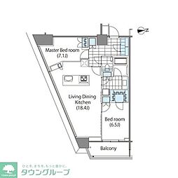 コンフォリア新宿イーストサイドタワー 1116