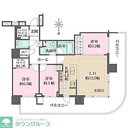 ＨＡＲＵＭＩ　ＦＬＡＧ　ＰＡＲＫ　ＶＩＬＬＡＧＥ　Ｔ棟 3001