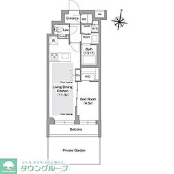 コンフォリア・リヴ東中野 102