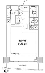 河田町ガーデン　クラブフロア 3105