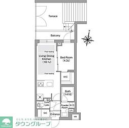 コンフォリア・リヴ東中野 105