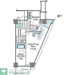 コンフォリア新宿イーストサイドタワー 1628
