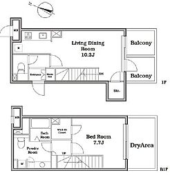 レジディア西新宿II 105