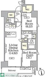 ザ・パークハビオ神楽坂レジデンスＳｏｕｔｈ 108