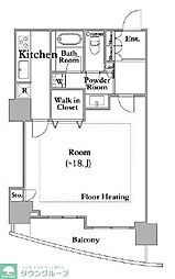 河田町ガーデン　クラブフロア 3706