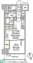 ザ・パークハビオ神楽坂レジデンスＳｏｕｔｈ 525